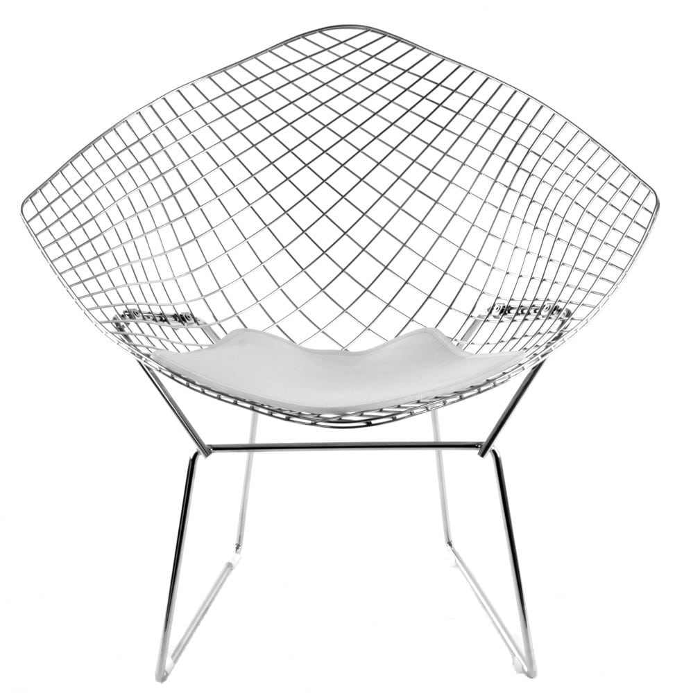 Diamond Chair - La silla más famosa de la colección Bertoia