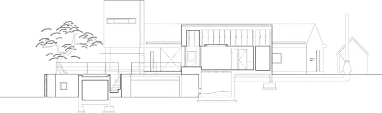 hyunjoonyoo-architects-ssangdalri-house-section-b-b